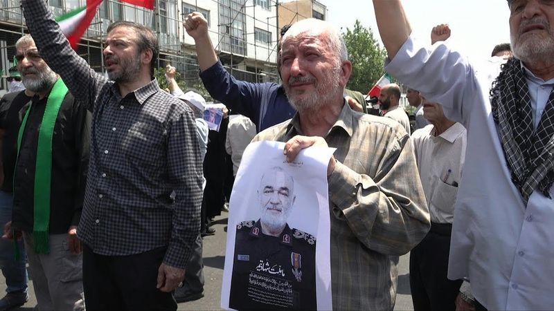 Iranians rally in Tehran to protest Israeli attack | AFP