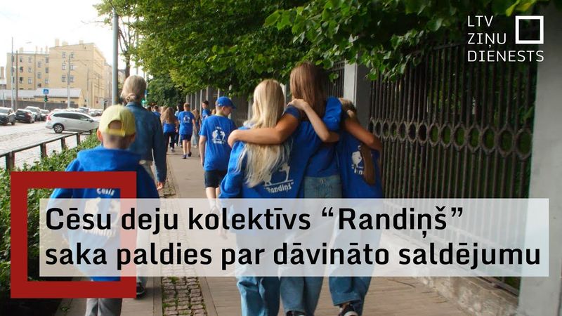 Cēsu deju kolektīvs “Randiņš” aicina rīdziniekus būt tikpat laipniem!