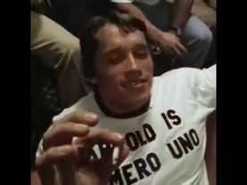 Arnold Schwarzenegger Smoking??