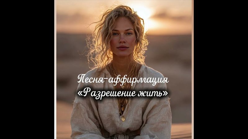 Песня-аффирмация «Разрешение жить»