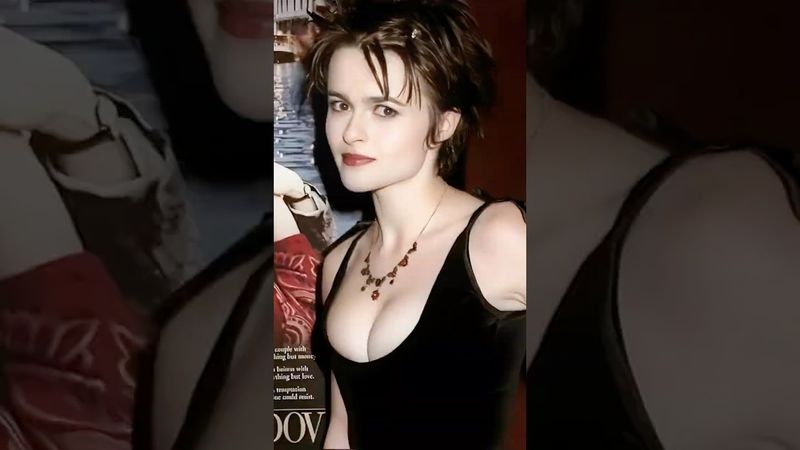 Helena Bonham Carter's appearance changes since her debut#morph  #film  #usa