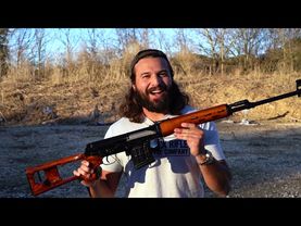 СВД - Снайперская Винтовка Драгунова // Brandon Herrera на Русском Языке.