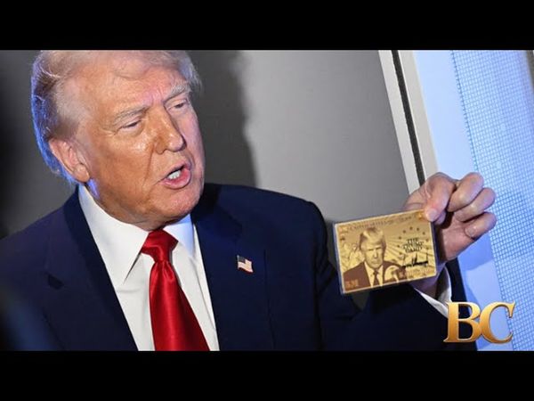 President Trump touts $5 million “Trump card” on social media, says waitlist is open