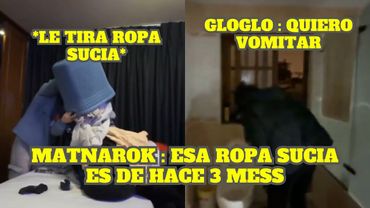 EMET SE ENOJA CON GLOGLO Y LE TIRA ROPA SUCIA ENCIMA