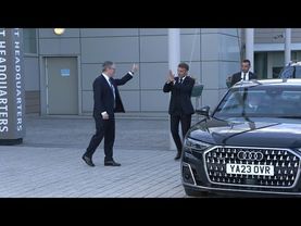 French President Macron wraps up UK state visit | AFP