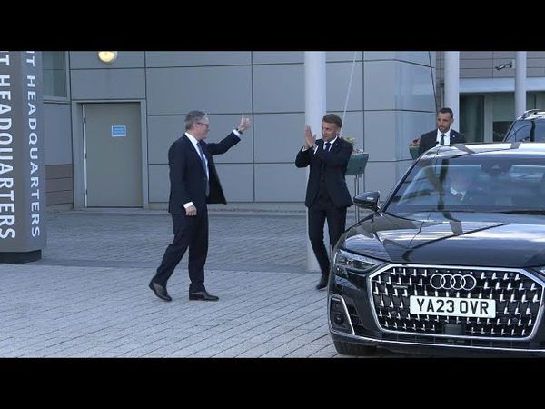 French President Macron wraps up UK state visit | AFP