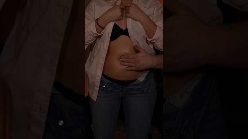 Standing Belly Button Massage - ASMR Detox Session