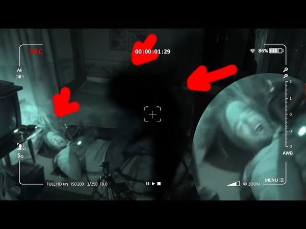 SCARY GHOST VIDEO THAT YOU CAN WATCH IN COMPLETE DARKNESS!