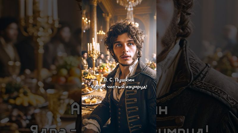 Ядра чистый изумруд, -  в экранизации Сказки о Царе Салтане #пушкин #стихипушкина #антонфёдоров