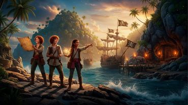 🏴‍☠️ ОНИ ОТПРАВИЛИСЬ ЗА СОКРОВИЩЕМ СКВОЗЬ ВРЕМЯ 🎬 Сокровище Пиратской бухты 🏷 ПРИКЛЮЧЕНИЯ