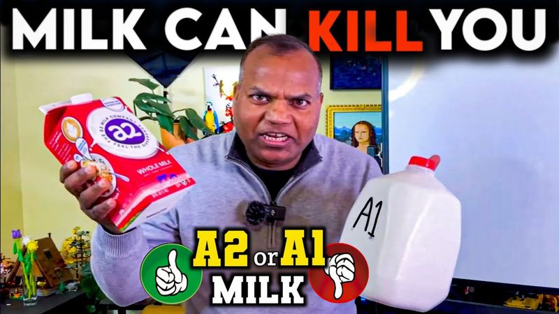 A1 vs A2 Milk: Which is Healthier?  कही आप गलत दूध तो नहीं पी रहें Side Effects Explained!