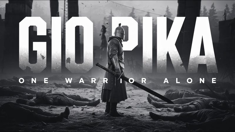 Гио Пика - Один в поле воин. (  Gio Pika - black collection ) ( ai video )