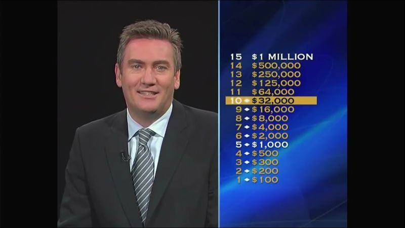 Who Wants to Be a Millionaire Australian Family Picture Edition DVD John Carpenter Game #186