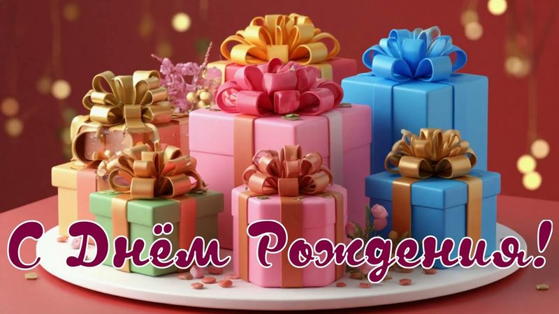 Прикольное поздравление с Днём Рождения - (Ai)