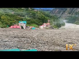 100 people missing as flash flood tears through town in northern India