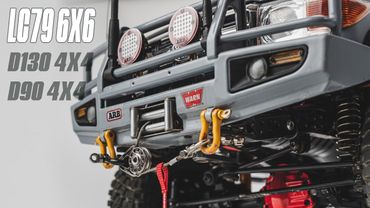 E3S-RC LAND CRUISER LC79 RC 6X6 | DEFENDER D130 & D90 | RC MUDDING & WINCH