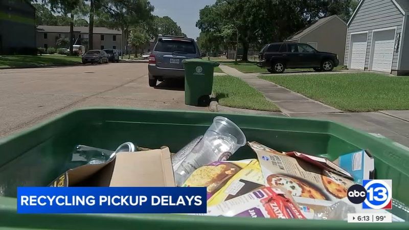 Houston solid waste says it needs newer vehicles and more staff to help with recycling delays