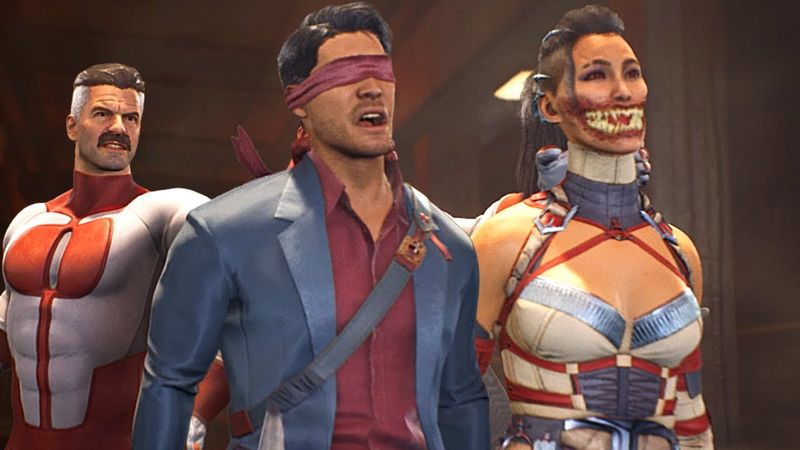 MK1 - Omni-Man Both Fatalities on EVERYONE