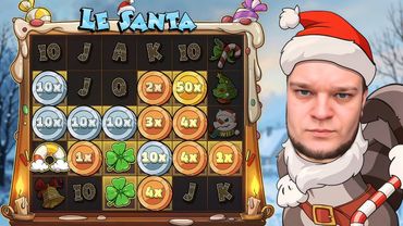 ПОКУПАЮ СУПЕР БОНУСЫ В НОВОМ СЛОТЕ LE SANTA!