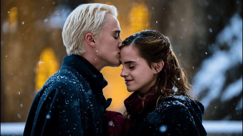 Draco + Hermione (Dramione): Romantic and Kissing Moments Compilations! (ai parody)