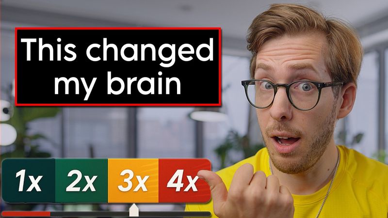 What Happens When You Watch Everything at 3.2x Speed?