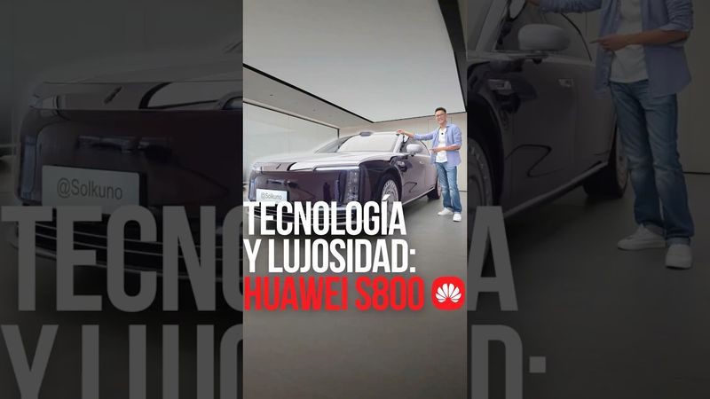 Tecnología y lujosidad: Huawei S800