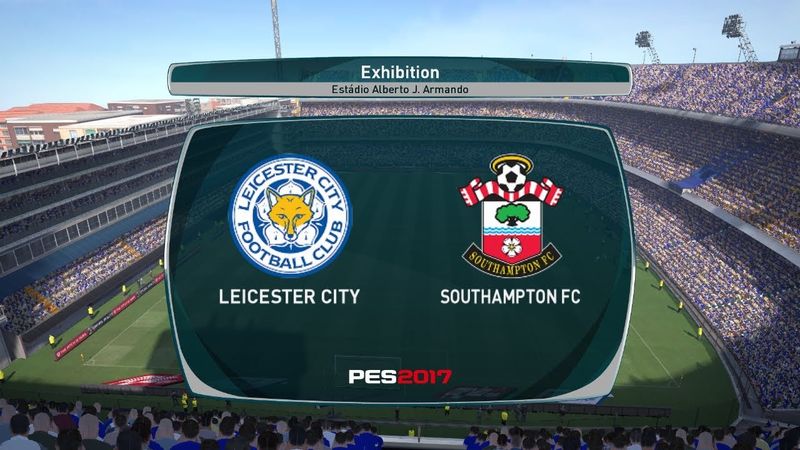 PES 2017 | Gameplay - Leicester City vs. Southampton