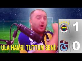 SEÇİME KALA 2 MAÇ! OLAYLI DERBİ! - Fenerbahçe 1-0 Trabzonspor (Tepki) #trendyolsüperlig #futboltepki