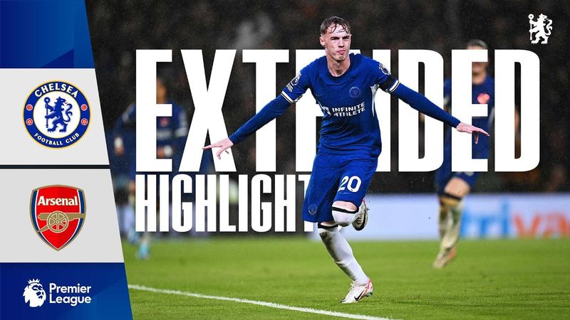 Chelsea 2-2 Arsenal | Highlights - EXTENDED | Premier League 2023/24
