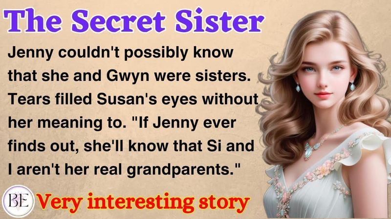 The Secret Sister || Learn English Through Story || Level 2 || Graded Reader | English Audio Podcast