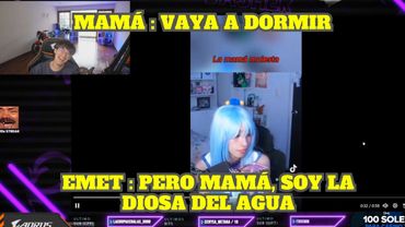 GLOGLO REACCIONA A LA MAMÁ DE EMET MANDÁNDOLA A DORMIR