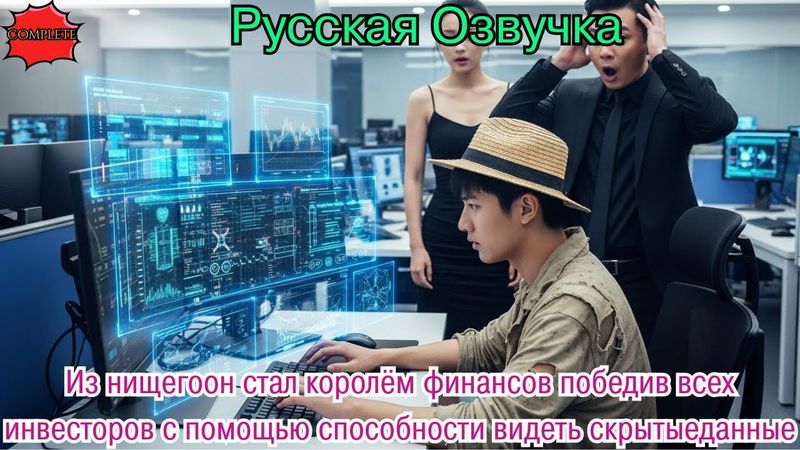 Из нищегоон стал королём финансов победив всех инвесторов с помощью способности видеть скрытыеданные