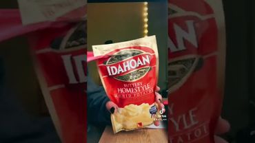 making mashed potatoes from a packet 🥔