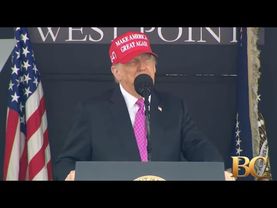 Trump praises West Point graduates, touts ‘golden age’ of US military in commencement speech