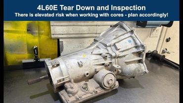 4L60E Teardown and Inspection - 5.7 Small Block Chevy Engine