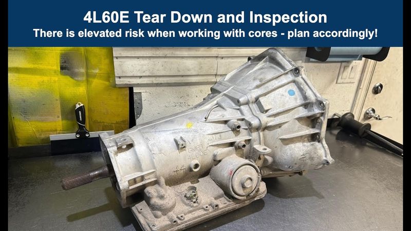 4L60E Teardown and Inspection - 5.7 Small Block Chevy Engine