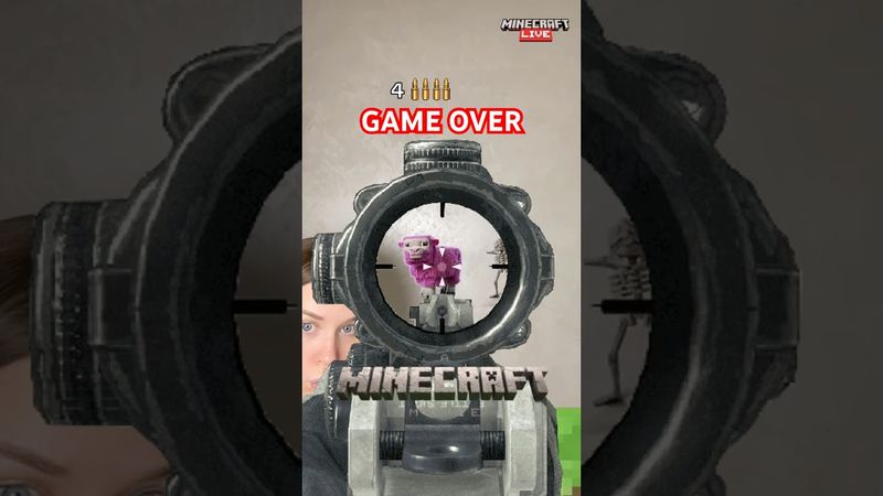 Minecraft Challenge❌IMPOSSIBLE😭#shorts