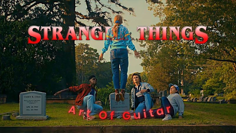 Stranger Things Edit | Art of Guitar [4k]