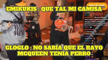 EMIKUKIS LE MUESTRA SU CAMISA A GLOGLO Y SE PASA DE FRÍO