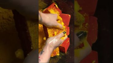 Thick Rich Yellow Chalk Blocks