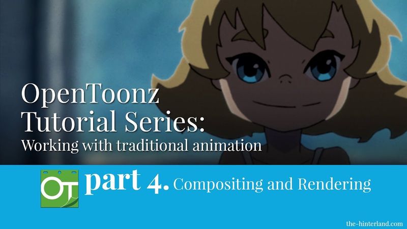 OpenToonz Traditional Animation Tutorial - Part 4: Compositing and Rendering