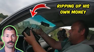 He Got A $10 Ticket... Then CRASHED OUT