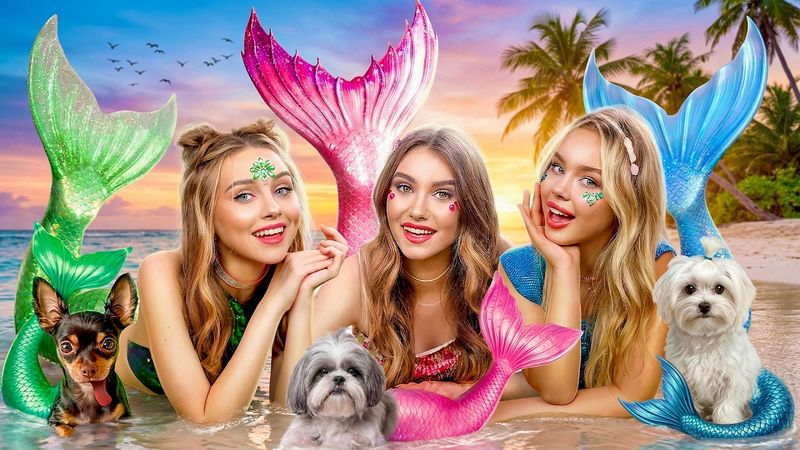 Собаки Стали Русалками! Я Спасла Брошенную Собаку