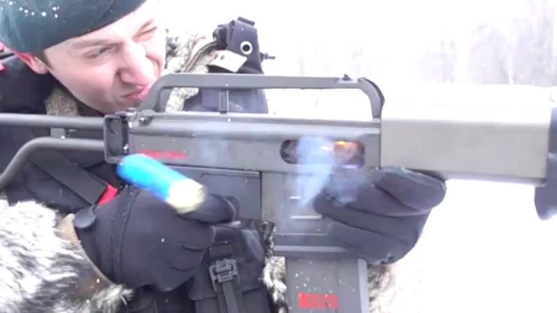 (для затравочки) Franchi SPAS 15 Slow Motion 500fps