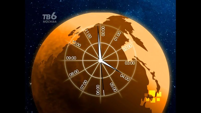 Реконструкция часов ТСН - ТВ6 (1998-1999) v.2