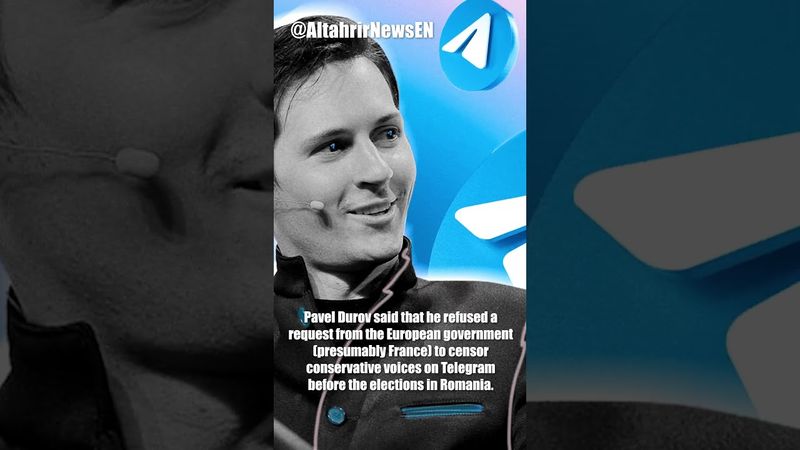 Дуров отказался от цензуры в Telegram перед выборами в Румынии
