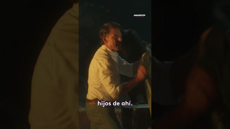 Leonel arriesga su vida para salvar a sus hijos 😦 #Amanecer #Uninovelas