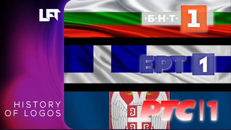 History of logos of 5 Bulgarian, Greek and Serbian channels (since january 1991)