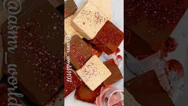 Pastedand Dyed Blocks #rainbowsoap #oddlysatisfying #relax #crushingtime #satisfying