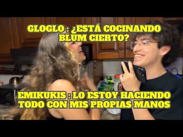 GLOGLO NO PUEDE CREER QUE EMIKUKIS ESTÁ COCINANDO SOLA